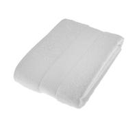 HOMESCAPES White Turkish Cotton Bath Sheet Super Soft Thick & Absorbent 500 GSM Towel Heavy Weight for everyday Luxury