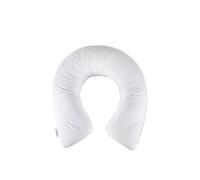Homescapes Goose Feather and Down U Shape Nursing Support Pillow - White