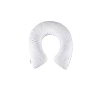 Homescapes U Shaped Comfort Pregnancy Pillow Super Microfibre In White White