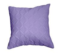 Homescapes Ultrasonic Quilted Embossed Cushion Cover in Mauve | Size: 40 cm x 40 cm Homescapes Mauve 40 cm x 40 cm