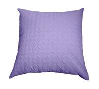 (80 x 80 cm, Purple) Ultrasonic Quilted Embossed Cushion Cover