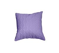 Homescapes Ultrasonic Mauve Quilted Embossed Cushion Cover, 80 X 80 Cm