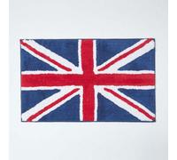 Homescapes Union Jack Flag Cotton Bath Mat