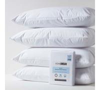 Homescapes Waterproof Pillow Protectors 40 X 80 Cm, Pack Of 4