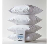 Homescapes Waterproof Pillow Protectors 60 X 60 Cm, Pack Of 4 In White White