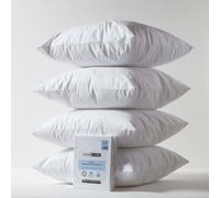 HOMESCAPES Waterproof Pillow Protectors Pack of 4 - 80 x 80 cm