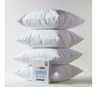 HOMESCAPES Waterproof Pillow Protectors Pack of 4 - 80 x 80 cm