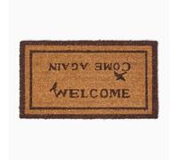 Homescapes Welcome Come Again Coir Doormat