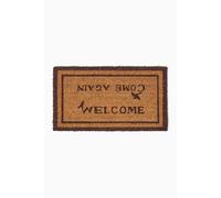 Homescapes Welcome Come Again Coir Doormat