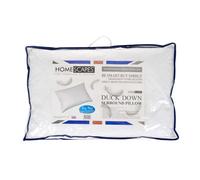 Homescapes White Duck Down Surround Pillow