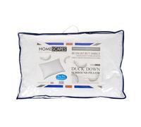 Homescapes White Duck Down Surround Pillow