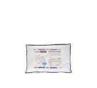 HOMESCAPES Luxury Hotel Down Surround Pillow Very Soft White Duck Down Surface with a Firm Feather Core Washable at Home- Anti Dust Mite and Anti Allergen