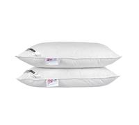 Homescapes White Duck Feather And Down Pillow Pair