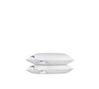 Homescapes White Duck Feather And Down Pillow Pair White