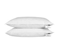 Homescapes White Duck Feather Pillow Pair