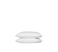 Homescapes White Duck Feather Pillow Pair White