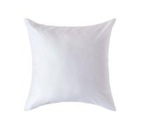Homescapes White Organic Cotton Continental Pillowcase 400 Tc, 60 X 60 Cm