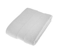 HOMESCAPES White Turkish Cotton Bath Sheet Super Soft Thick & Absorbent 500 GSM Towel Heavy Weight for everyday Luxury