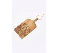 HOMESCAPES Wooden Cutting Board Octopus