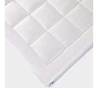 Homescapes Wool Mattress Topper Deep Fitting Comfort - Cream / Double
