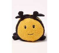 Homescapes Yellow Bee Door Stopper, Decorative Fabric Door Stop Yellow One Size