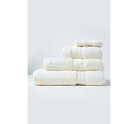 Homescapes Zero Twist Supima Cotton Towel In Cream Cream