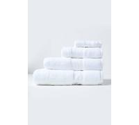 (Hand Towel, White) Zero Twist Supima Cotton