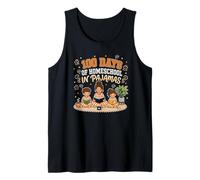 Homeschool 100 Days Family Pajama Mom Cozy Boho Tank Top