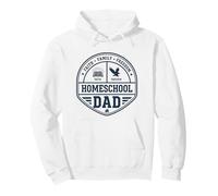 Homeschool Dad Faith Family Freedom Christian Pullover Hoodie
