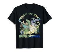 Homeschool Dinosaurs Boys First Day of School T-Shirt