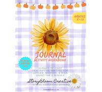 Homeschool ELA Curriculum, Fall Cozy Journal & Activity Workbook, Descriptive Writing, 5 Senses, Ages 3-18