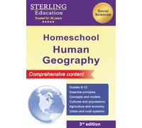 Homeschool Human Geography: Comprehensive Content (Homeschool Books: STEM & Social Sciences)