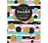 Homeschool Mama Planner 2026-2027: Daily Assignment and Record Book for Teaching Multiple Kids, Student | Academic School Year (July-June) | Paint Stripe