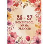 Homeschool Mama Planner: Weekly & Monthly Lesson Organizer | Record Book for Teaching Multiple Kids, Student (up to 4 Kids)