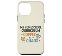 Homeschool Mom Coffee Chaos Teaching Learning Teaching Mama Case for iPhone 12 mini