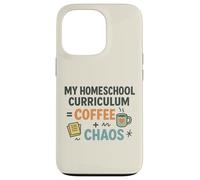 Homeschool Mom Coffee Chaos Teaching Learning Teaching Mama Case for iPhone 13 Pro