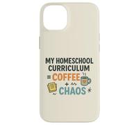 Homeschool Mom Coffee Chaos Teaching Learning Teaching Mama Case for iPhone 14 Plus