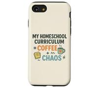 Homeschool Mom Coffee Chaos Teaching Learning Teaching Mama Case for iPhone SE (2020) / 7/8