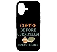 Homeschool Mom Coffee Lover Curriculum Chaos Coordinator Case for iPhone 17