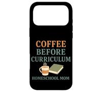 Homeschool Mom Coffee Lover Curriculum Chaos Coordinator Case for iPhone 17 Pro Max