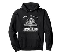 Homeschool Mom Jesus Christian Faith Inspirational Design Pullover Hoodie