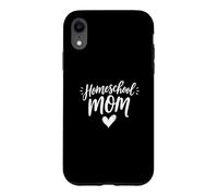 Homeschool Mom Script Typography Homeschooling Mama Teacher Case for iPhone XR