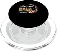 Homeschool Nana Just Add Coffee Leopard Mother's Day PopSockets PopGrip for MagSafe