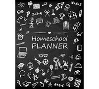 Homeschool Planner: Student Learning Homeschooling Parents Family Record Planner Lesson Planner Book Organizer Journal Study & Teaching Notebook: Volume 1 (Lesson Plan and Record Log Book)
