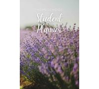 Homeschool Student Planner: Undated Compact Organizer and Scheduler, Purple Lavender