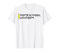 Homeschool Uniform Funny Homeschooling Back to School Kids T-Shirt