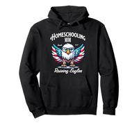 Homeschooling Christian Mom Raising Eagles Pullover Hoodie