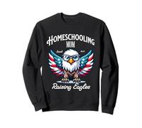 Homeschooling Christian Mom Raising Eagles Sweatshirt