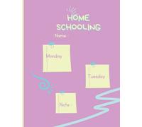 HOMESCHOOLING LESSON PLANNER FOR STUDENTS, KIDS, GIRLS, BOYS, TEACHERS, DISTANCE LEARNING HOME SCHOOL FOR PARENTS AND TUTORS, SIZE: 8.5X11: HOME ... DAY LESSON PLANNER FOR STUDENTS, 120 PAGES