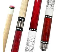 HomeSeason 58in Pool Cue Stick Canadian Maple Wood 13mm Tip - 18oz Perfect for Precision Play, Low Deflection Pool Cue for Enhanced Accuracy